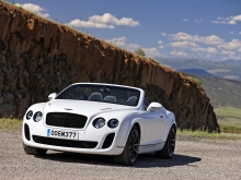  Bentley Continental Supersports Convertible   